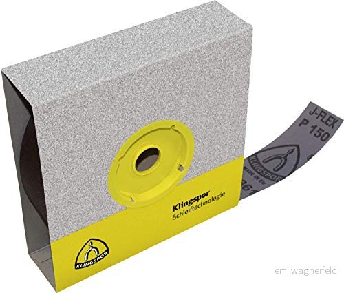 Klingspor Sliprulle 3780 KL 361 JF 5000 x 1 mm 25 st. Grain 320 4014855014361