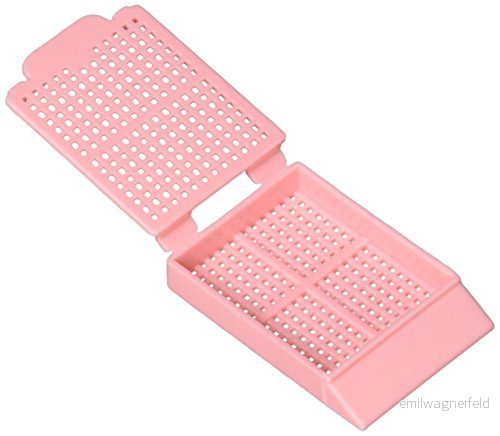 neoLab 7-0016 inbäddningskassetter för biopsier, rosa (500-pack) 4058072026554
