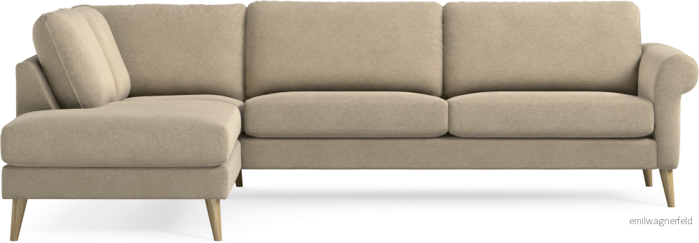 Bridge 3-sits soffa med divan vänster cOxKW