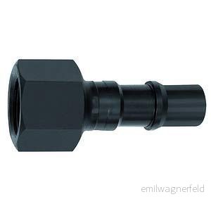 RIEGLER 141731 426.53 NPT nippel för kopplingar NW 11, ISO 6150 C, stål, 1/2 IG, 1 st. 4047322569521