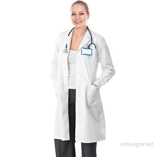 AIESI® Labbrock vit för kvinnor 100% sanforiserad bomull (56) 8052283201676