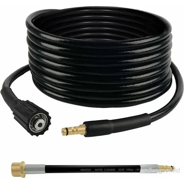 1 set högtryckstvätt vattenrengöring högtryck ersättningsho ZZF-0071715LYP