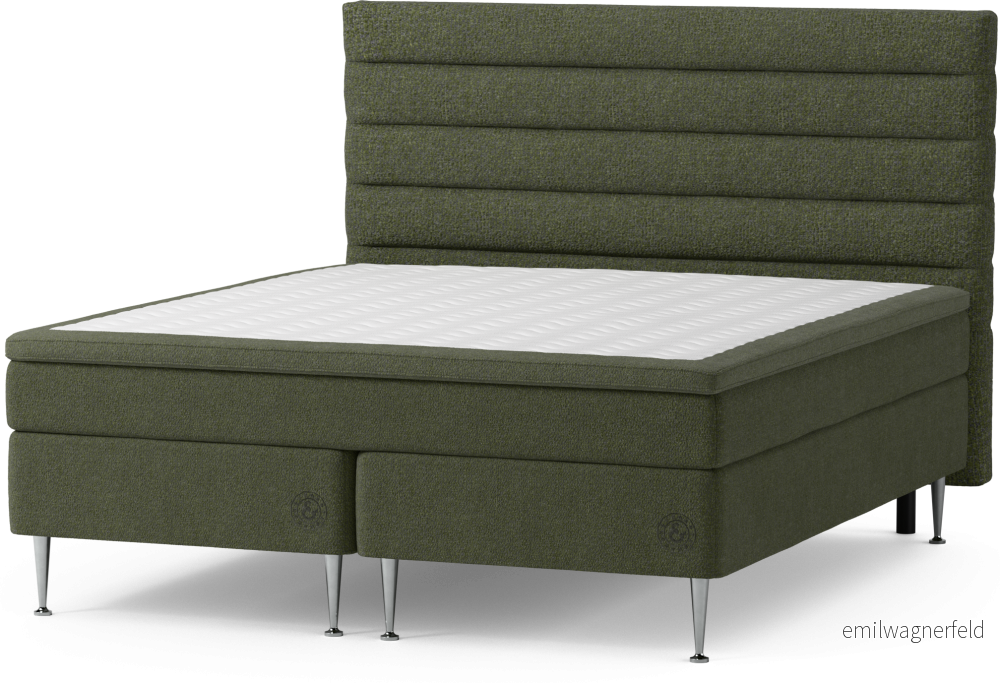 Asperö Comfort Kontinentalsäng, dubbelsäng med bäddmadrass Comfort och sängben 8Mxl0