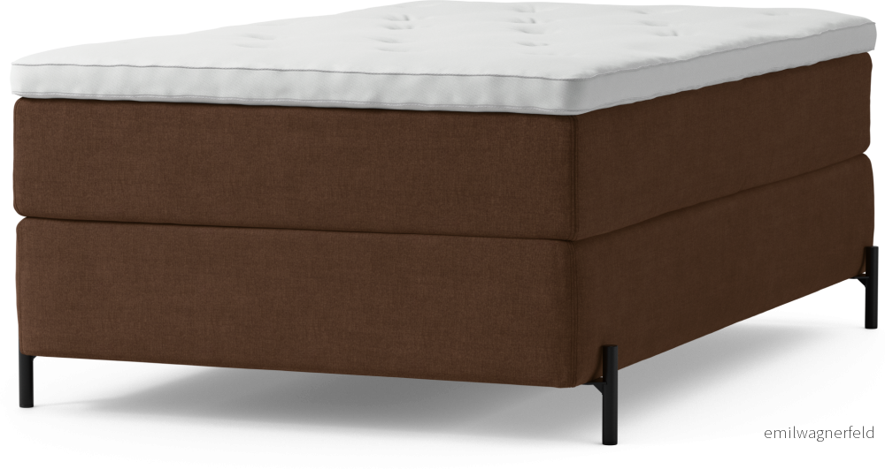 Delux Dream Kontinentalsäng, enkelsäng 120 cm med bäddmadrass och sängben o0kIR