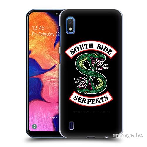 Officiell Riverdale South Side ormar grafisk konst hård baksida fodral kompatibel med Samsung Galaxy A10 (2019) 5057549991875
