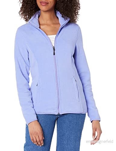 Amazon Essentials dam klassisk passform full dragkedja polar mjuk fleecejacka (finns i plusstorlek), violett, X Small 195111808703