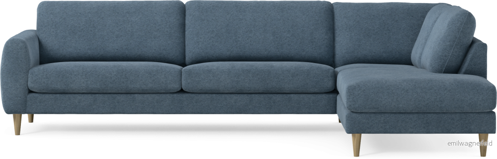 Bridge 4-sits soffa med divan höger W1cLP