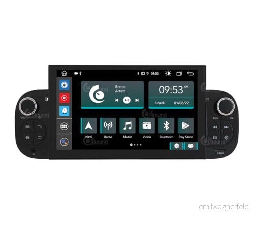 Specifik bilradio för Fiat Panda Android GPS Bluetooth WiFi USB DAB+ Touchscreen 6.2" 8core Carplay AndroidAuto 8059307176125