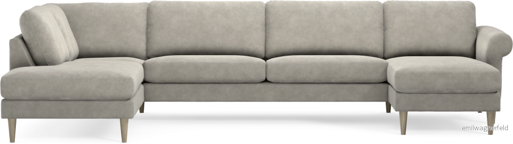 Bridge 3-sits soffa med divan vänster och schäslong höger 4yxw4