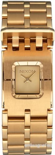 NIXON Analog A1362 502, Guld, Minimalistisk 3608701162743