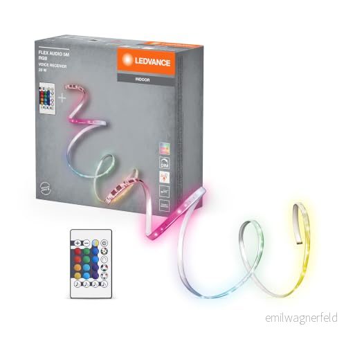LEDVANCE Flex Audio LED-strip IP20 RGB Ljud 5m 4099854095405 LEDVANCE Flex Audio LED-strip IP20 RGB Ljud 5m 4099854095405