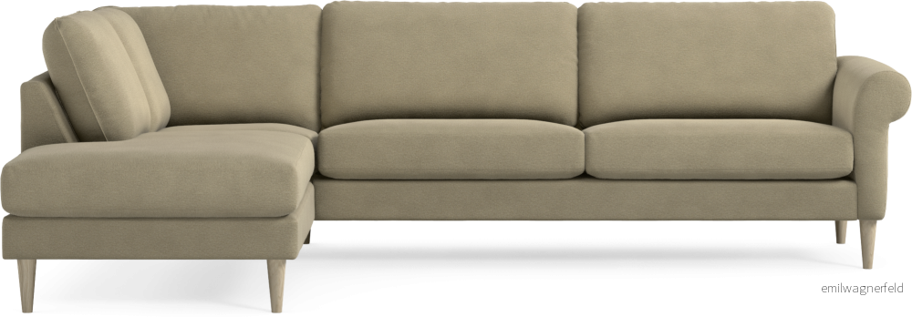 Bridge 3-sits soffa med divan vänster 666io Bridge 3-sits soffa med divan vänster 666io