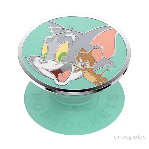 PopSockets telefongrepp med expanderande kickstand, PopOut, WB Tom och Jerry & 840173765647
