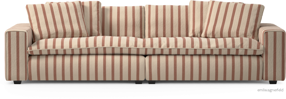 Bellora 4-sits soffa, hel dyna WE0N2
