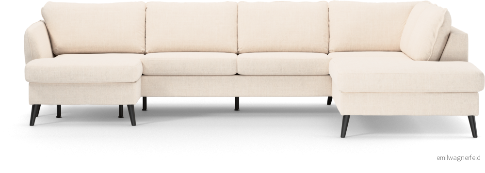 County 3-sits soffa med schäslong vänster och divan höger zz4c2