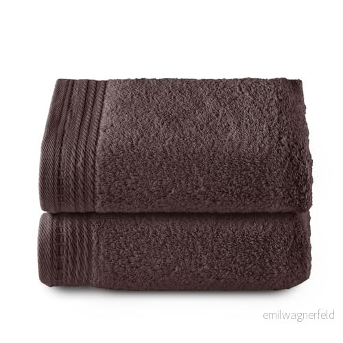 Top Towel Pack 2 Handdukar Badhanddukar 100% Bomull Frisyr 600g/m2 Åtgärd 100x50cms 8435690403626