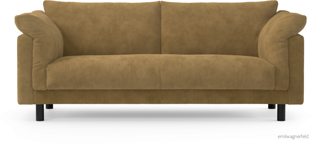 Cherrie 2,5-sits soffa, hel dyna, fast klädsel JJ0cy
