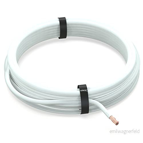 AUPROTEC Enpolig kabel 2,5 mm² FLRY B Ring elektrisk tråd: 10m, vit 721246469269