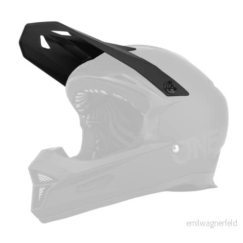 O'NEAL Ersättningsskärm motocrosshjälm Motocross MX Enduro för Fury Helmet Stage Spare Visor Hjälm Vuxna Svart En storlek 4046068575902