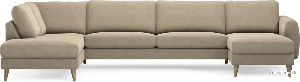 Bridge 3-sits soffa med divan vänster och schäslong höger i5NvO