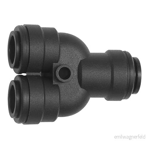 RIEGLER 136491-89.010 Y-anslutningar POM, för slangytterdiameter 10 mm, 1 st. 4047322505901