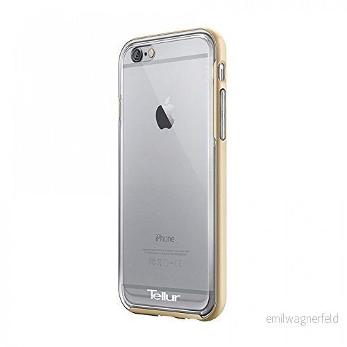 Tellur Premium Protector Fusion fodral för iPhone 6/6S guld, Guld 8355871181641
