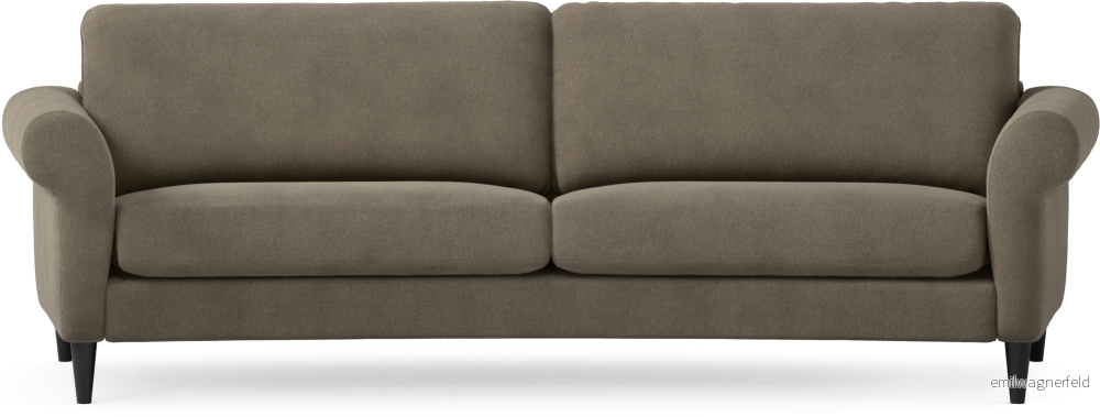 Bridge 3-sits soffa svängd S5s9k