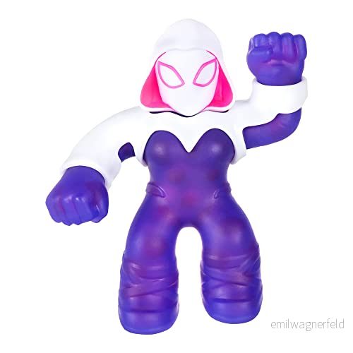 Heroes of GOO Jit zu Marvel Ghost Spider Hero Pack Super Squishy vattenpärla fylld 11,4 cm stora hjältar (41493) 630996414934