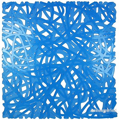 ID matta 323205 Mixy PVC diskbänksmatta blå 32 x 0,4 cm 3700023633168