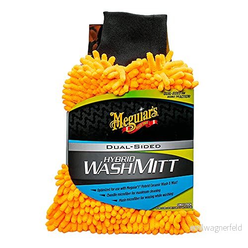 Meguiars Hybrid Wash Mitt Tvätthandske 1-pack 70382015770 Meguiars Hybrid Wash Mitt Tvätthandske 1-pack 70382015770