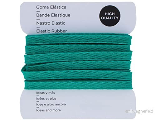 INNSPIRO Smaragdgrön elastisk gummi 5.3mm. 3m, Liten, A40504 8428885460177
