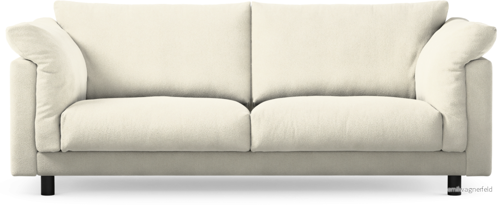 Cherrie 2,5-sits soffa, fast klädsel 5XV0X