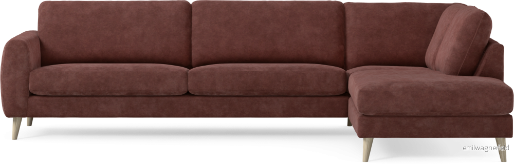 Bridge 4-sits soffa med divan höger 4NTbn
