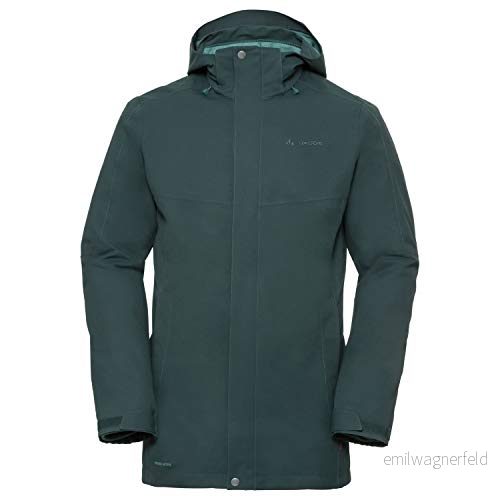 VAUDE Idris 3 i 1 Parka Ii 2 jacka för män Kvarts M 4052285707965