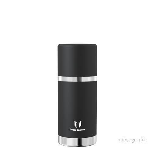 Super Sparrow Termosflaska 500ml Rostfri Stål Vattenflaska BPA fri Läckagesäker Termos, Lock som fungerar mugg för sport och utomhusaktiviteter 6975885491370