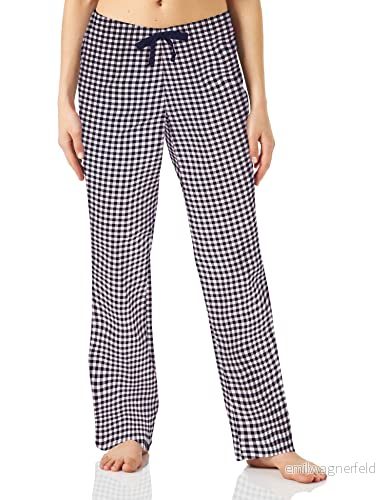 Amazon Essentials Poplin sovbyxa för kvinnor, blå Gingham, Small 193548235673