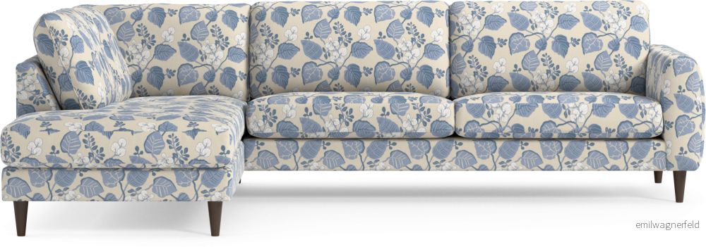 Bridge 3-sits soffa med divan vänster 9kaKs