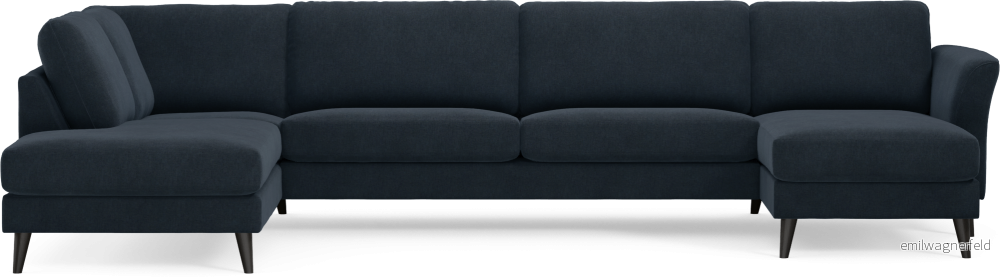 Bridge 3-sits soffa med divan vänster och schäslong höger BFS61