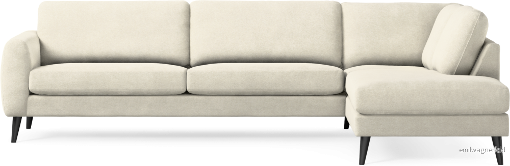 Bridge 4-sits soffa med divan höger N037R