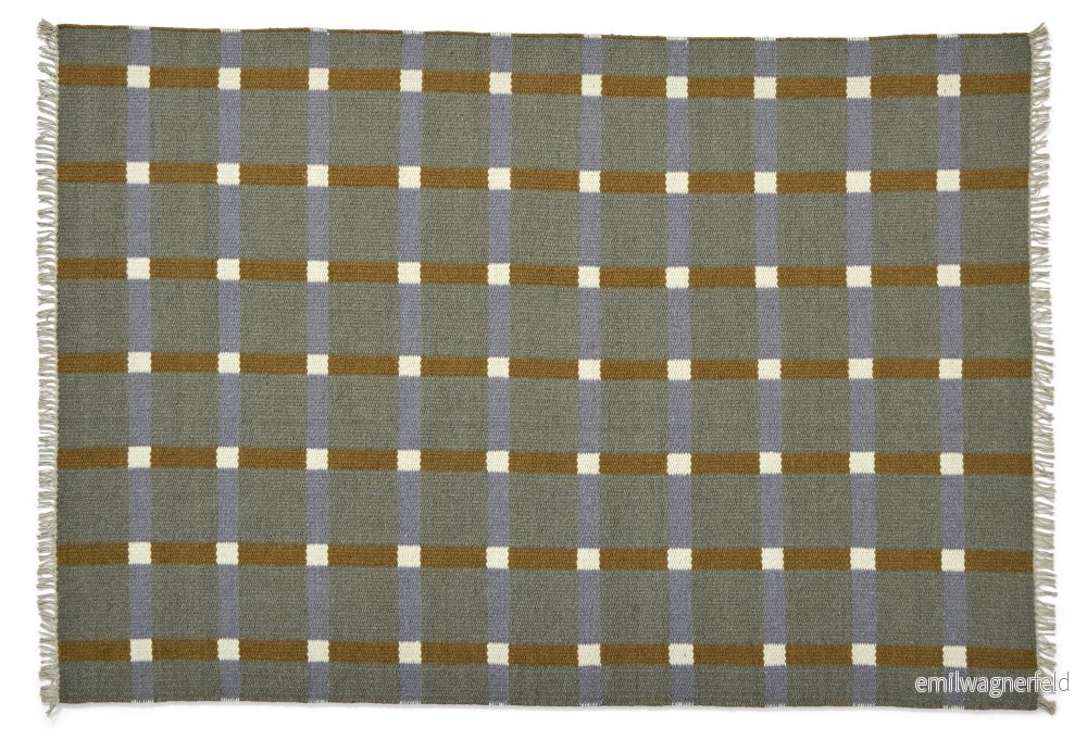 Öglunda Ullmatta, flatvävd 160×230 cm j1NiN Öglunda Ullmatta, flatvävd 160×230 cm j1NiN