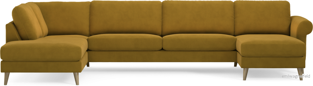 Bridge 3-sits soffa med divan vänster och schäslong höger S6c1f