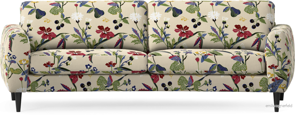 Bridge 3-sits soffa svängd pW1e0