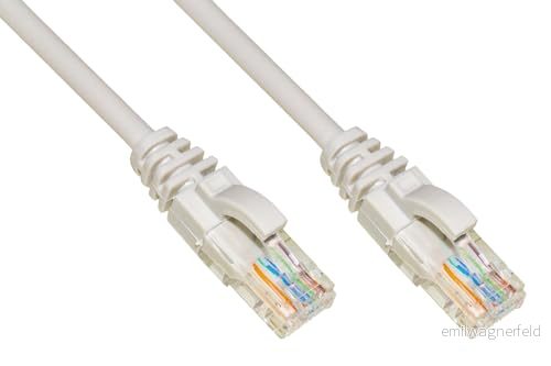 LINK KATEGORI 6 INTE UTP FÄRGSKÄRMMET KABEL GRÅ MT 0,5 8028400095077