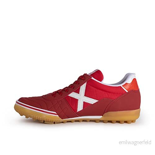 MUNICH GRESCA, Unisex Vuxen Låg Sneakers, Rojo, 41 EU, Röd, EU 8434521430145