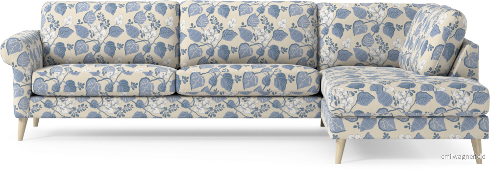 Bridge 3-sits soffa med divan höger mLGtW