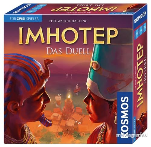Imhotep Das Duell: Familienspiel für 2 Spieler ab 10 Jahren 4002051694272