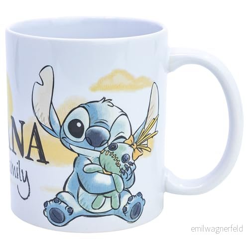 325 ml keramisk mugg i Stitch presentförpackning 8412497934928