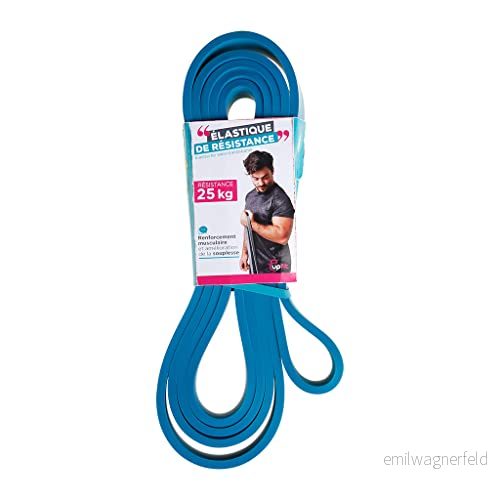 UPFIT elastiskt motståndsband, band för styrketräning motstånd: 25 kg utformad styrketräning, crossträning eller fysisk förberedelse längd: 208 cm, bredd: 2,20 cm 3700266458856