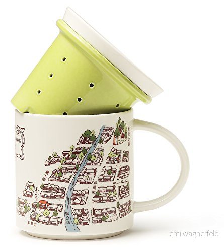 TEA SOUL temugg porslin 1945, vit, 4,7 x 9,1 10,5 cm 8023222160538
