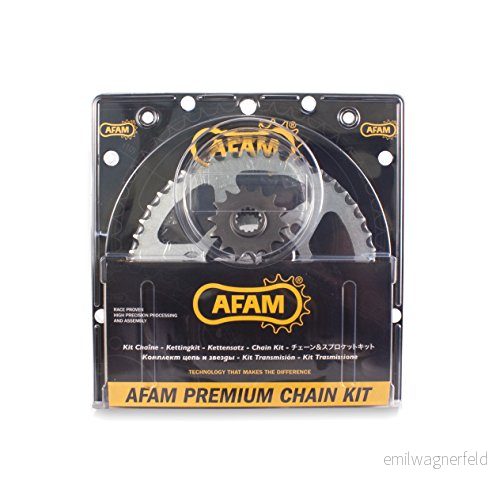 Afam kedjesats stålkit för YAMAHA XJ 6 NA avledning ABS 2009 2016 kettkit 5400598034534